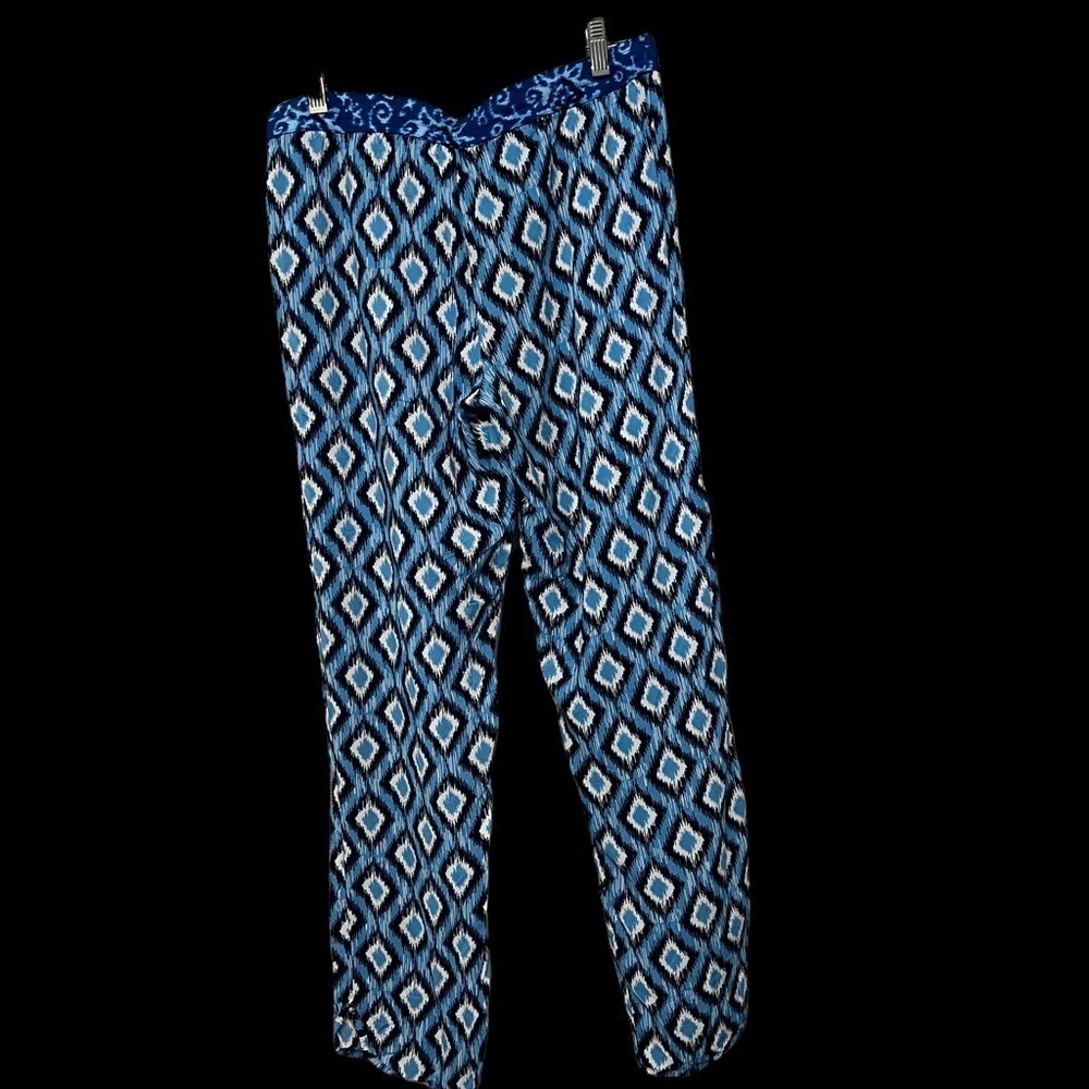 LOUNGE AFFAIR (NWOT) PJ SET (TOP & BOTTOM) SIZE M. DRAWSTRING WAIST - Picture 6 of 12